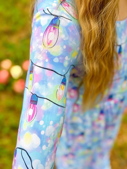 Christmas Light Romper