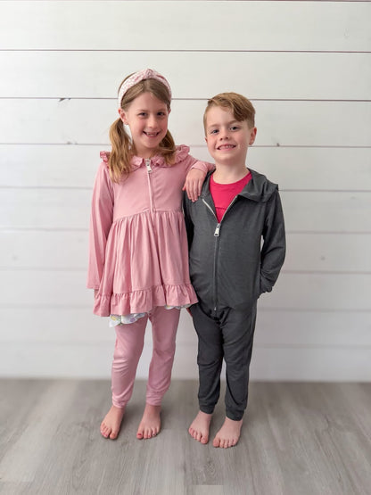 Girl's Bamboo Jogger Set