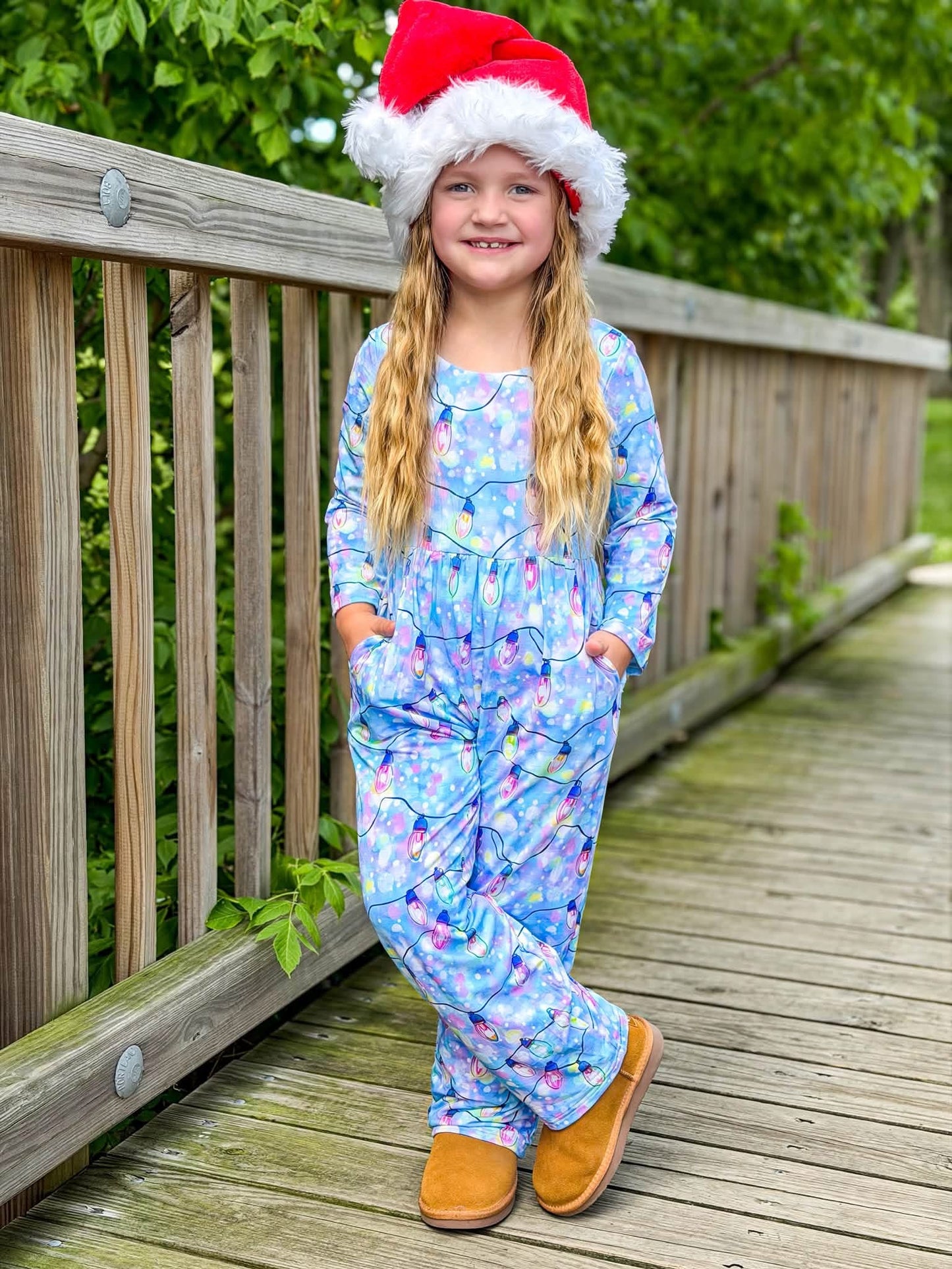 Christmas Light Romper