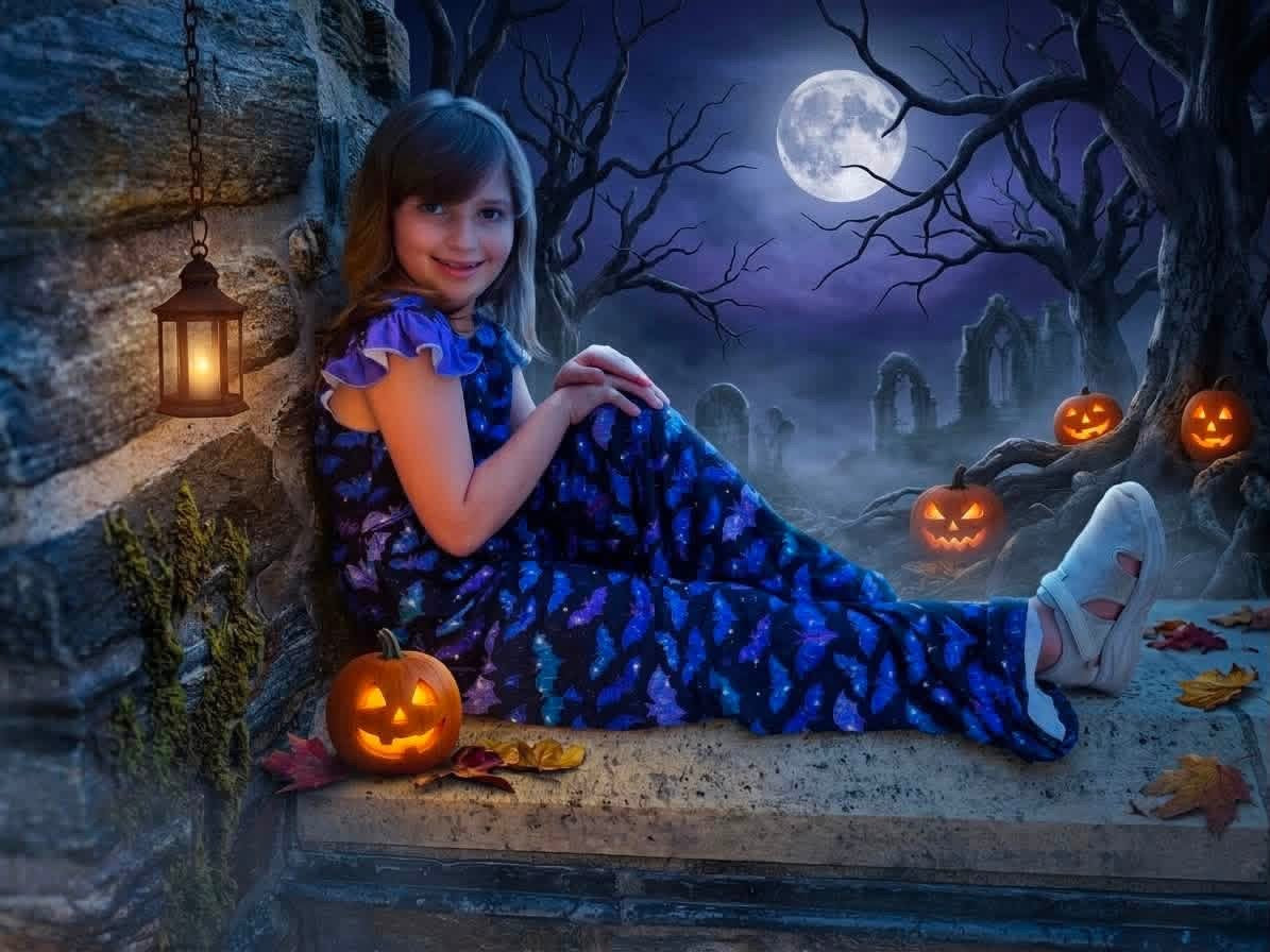 Spooky Bamboo Rompers
