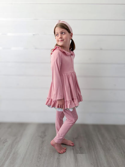 Girl's Bamboo Jogger Set