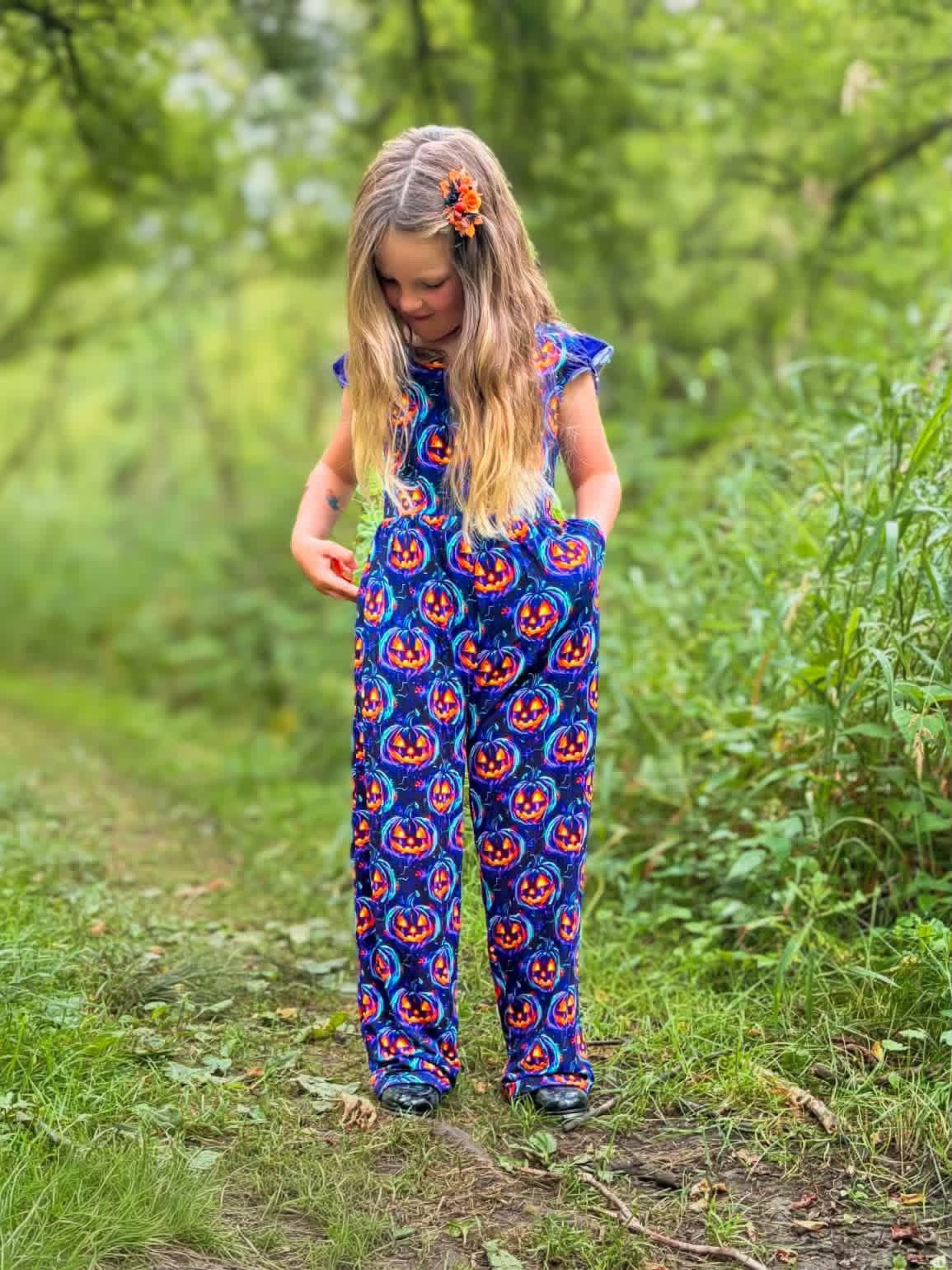 Spooky Bamboo Rompers