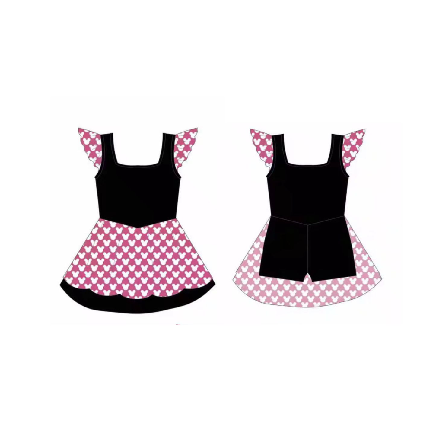 Mouse Romper or 2 piece Set