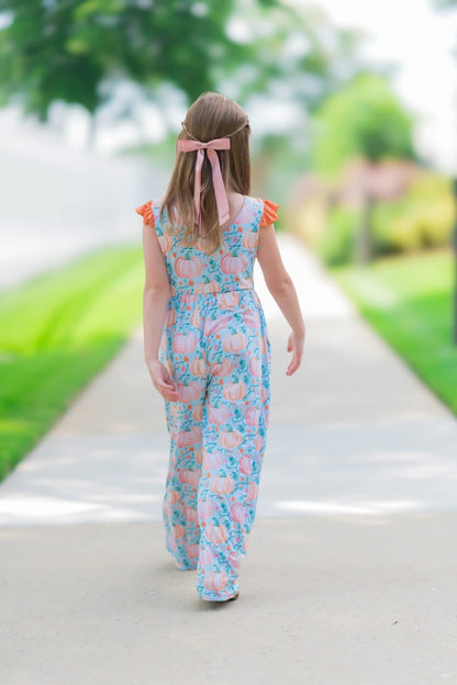 Pumpkin Bamboo Leggy Romper