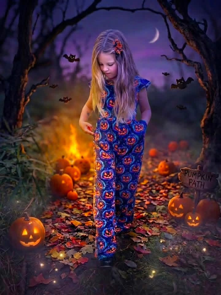Spooky Bamboo Rompers