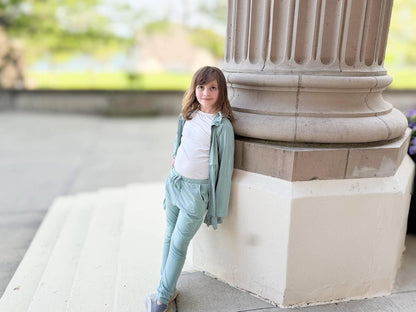Girl's Bamboo Jogger Set