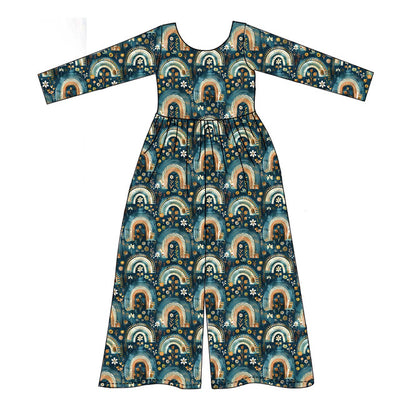 Enchanted Rainbow Bamboo Leggy Rompers