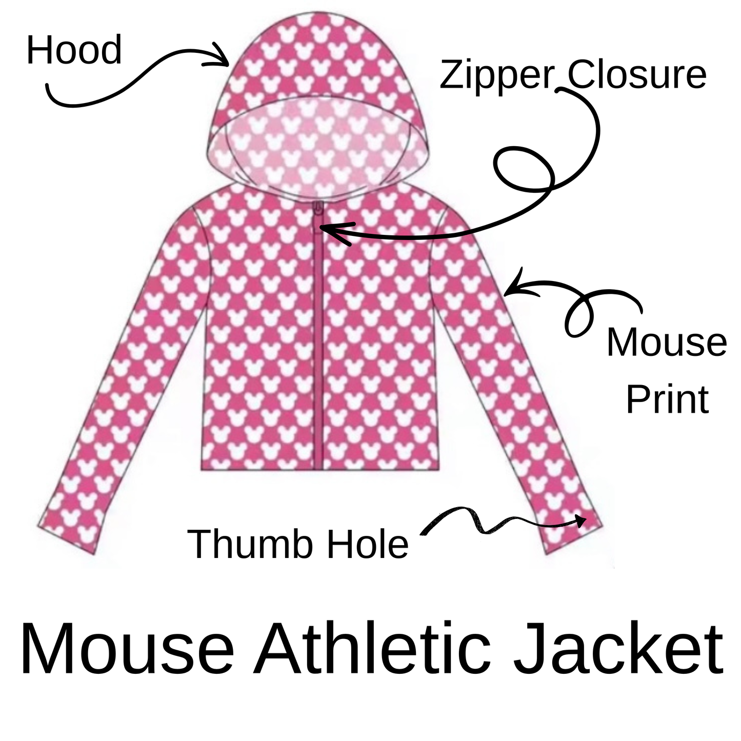 Mouse Athletic Jacket