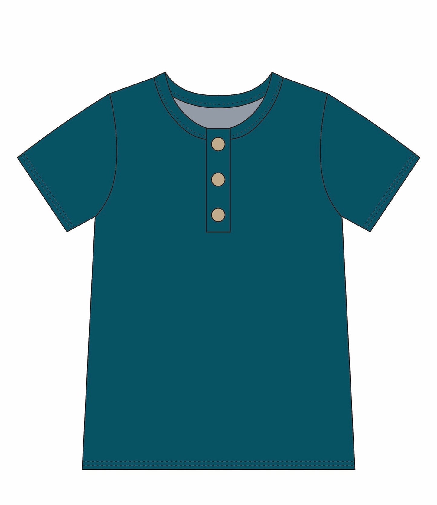 Enchanted Boy's Henley Shirt