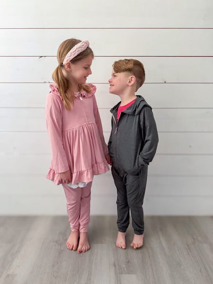 Girl's Bamboo Jogger Set
