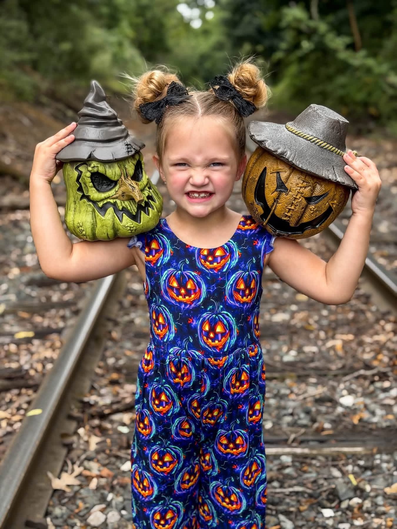 Spooky Bamboo Rompers